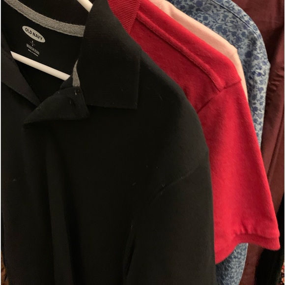 Men’s slim-fit stretch polo shirts, short sleeve with bottom vent*can separate - Picture 2 of 5